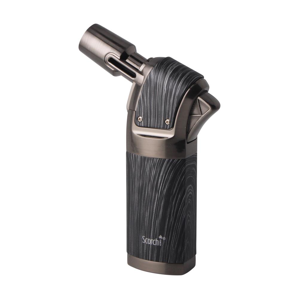 Scorch Wood Grip Single Flame Torch Lighter