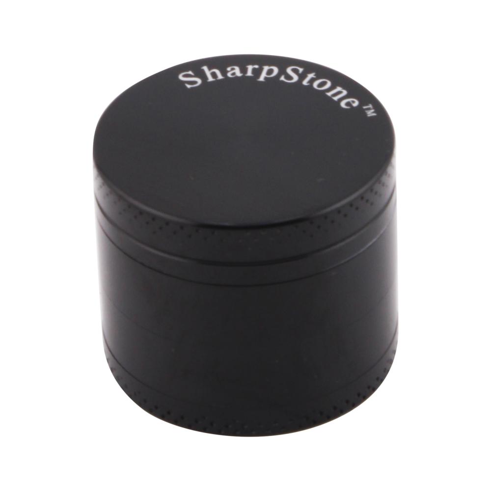 Sharp Stone Small Metal Grinder-4 Piece-Black