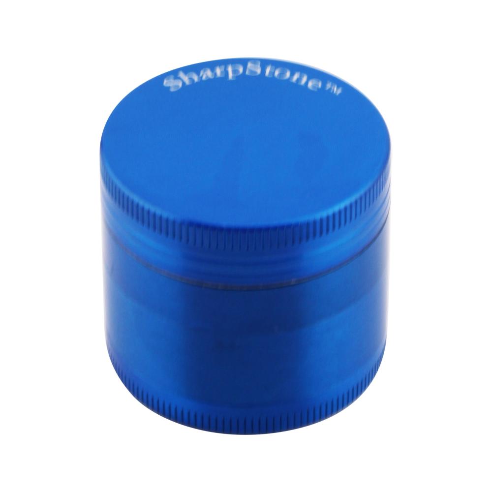 Sharp Stone Small Metal Grinder-4 Piece-Blue
