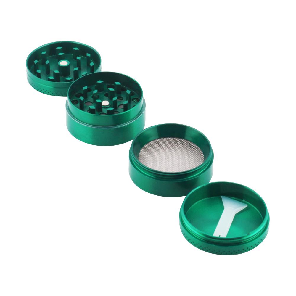 Sharp Stone Small Metal Grinder-4 Piece-Green