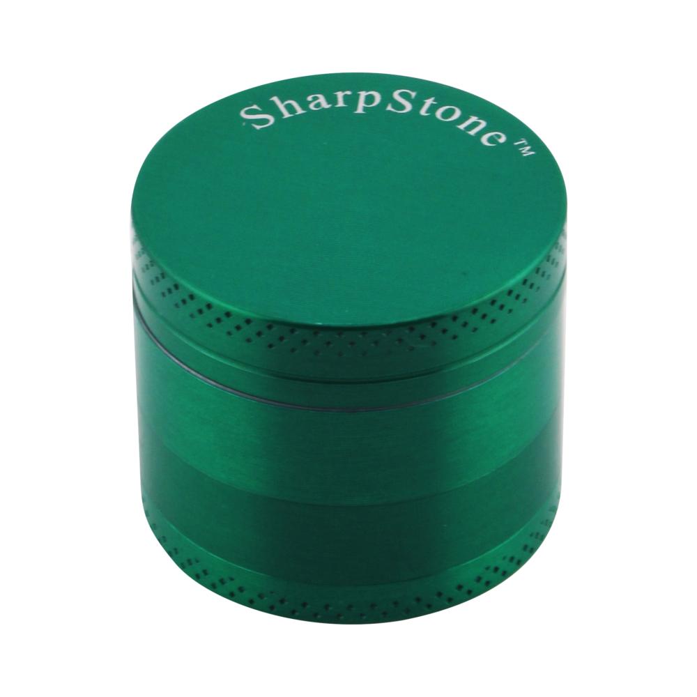 Sharp Stone Small Metal Grinder-4 Piece-Green
