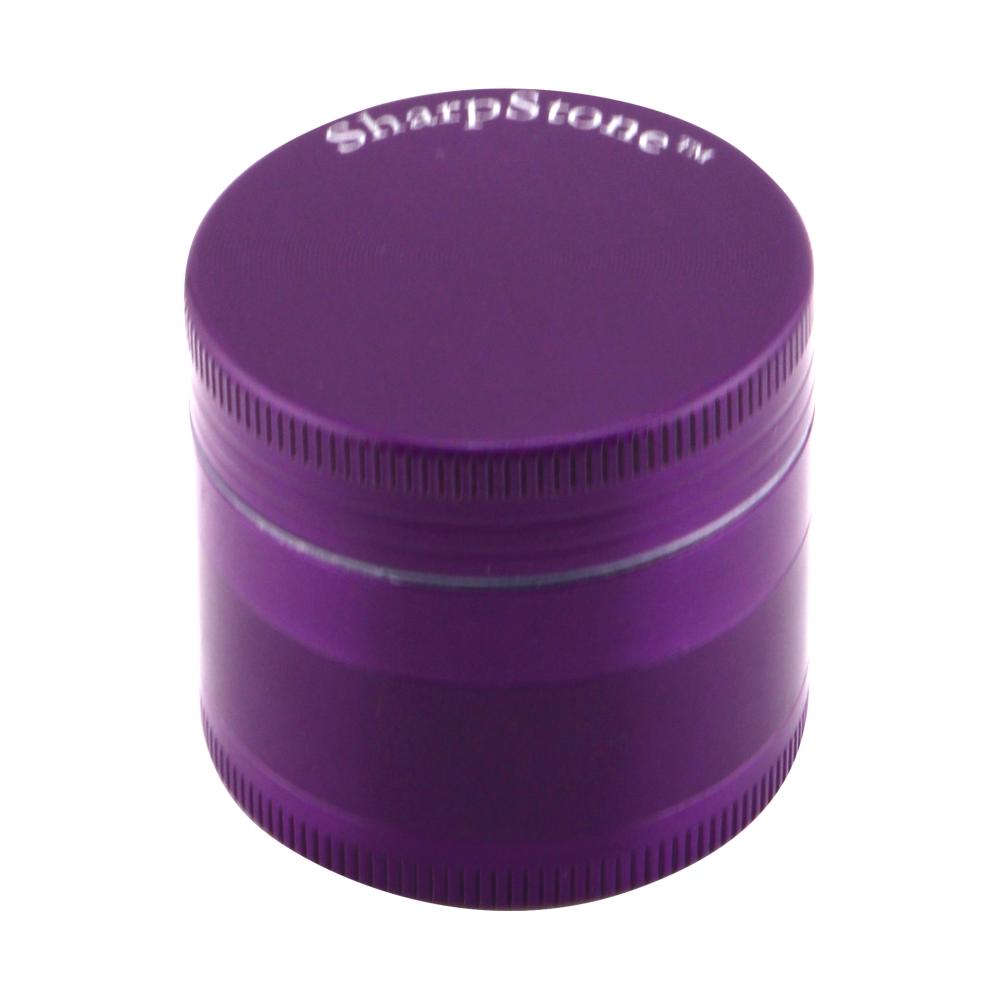 Sharp Stone Small Metal Grinder-4 Piece-Purple