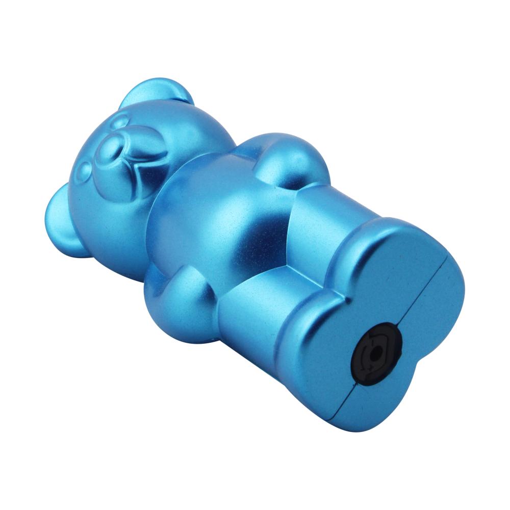 Shiny Bear Single Flame Torch Lighter-Blue