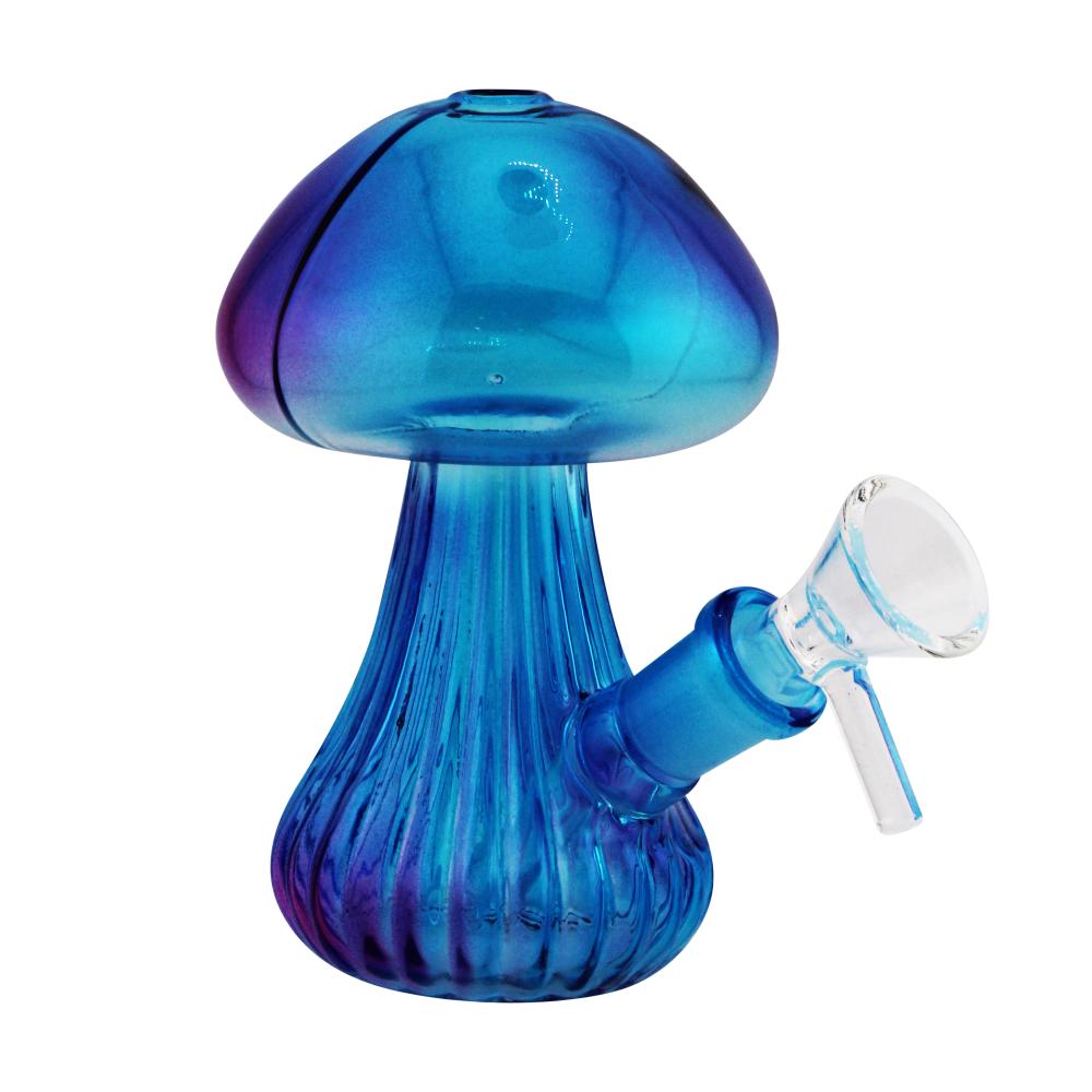 Shroom Bloom Glass Water Pipe