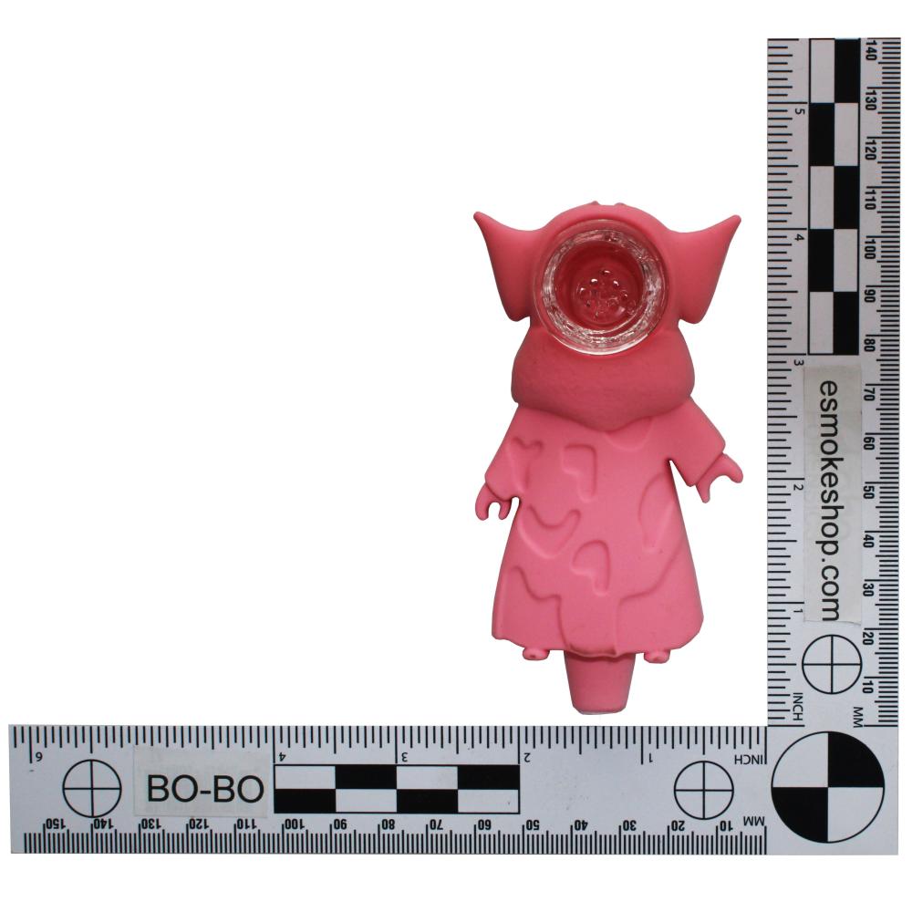 Silicone Hand Pipe-Pink