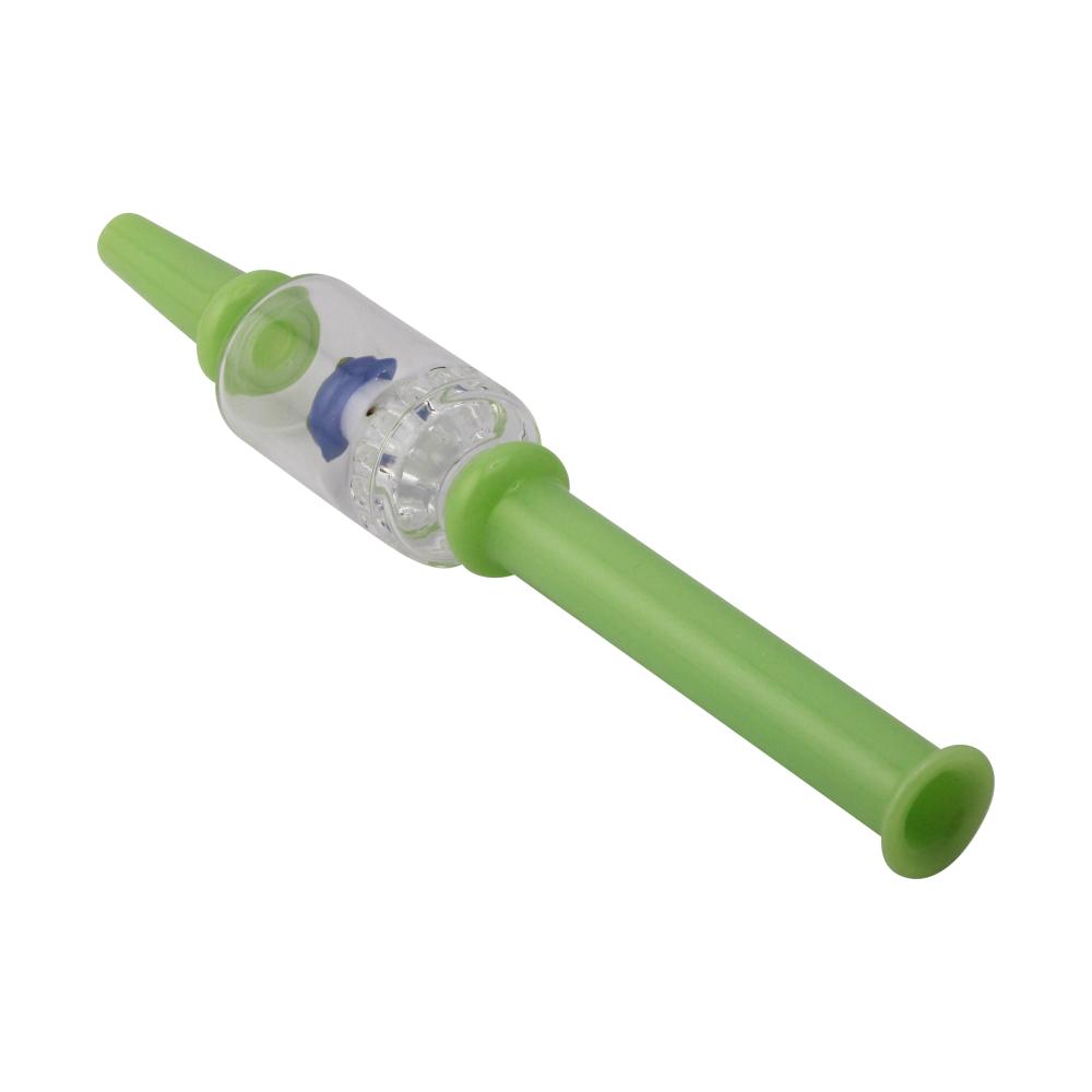 Small Mushroom Glass Nectar Collector-Green