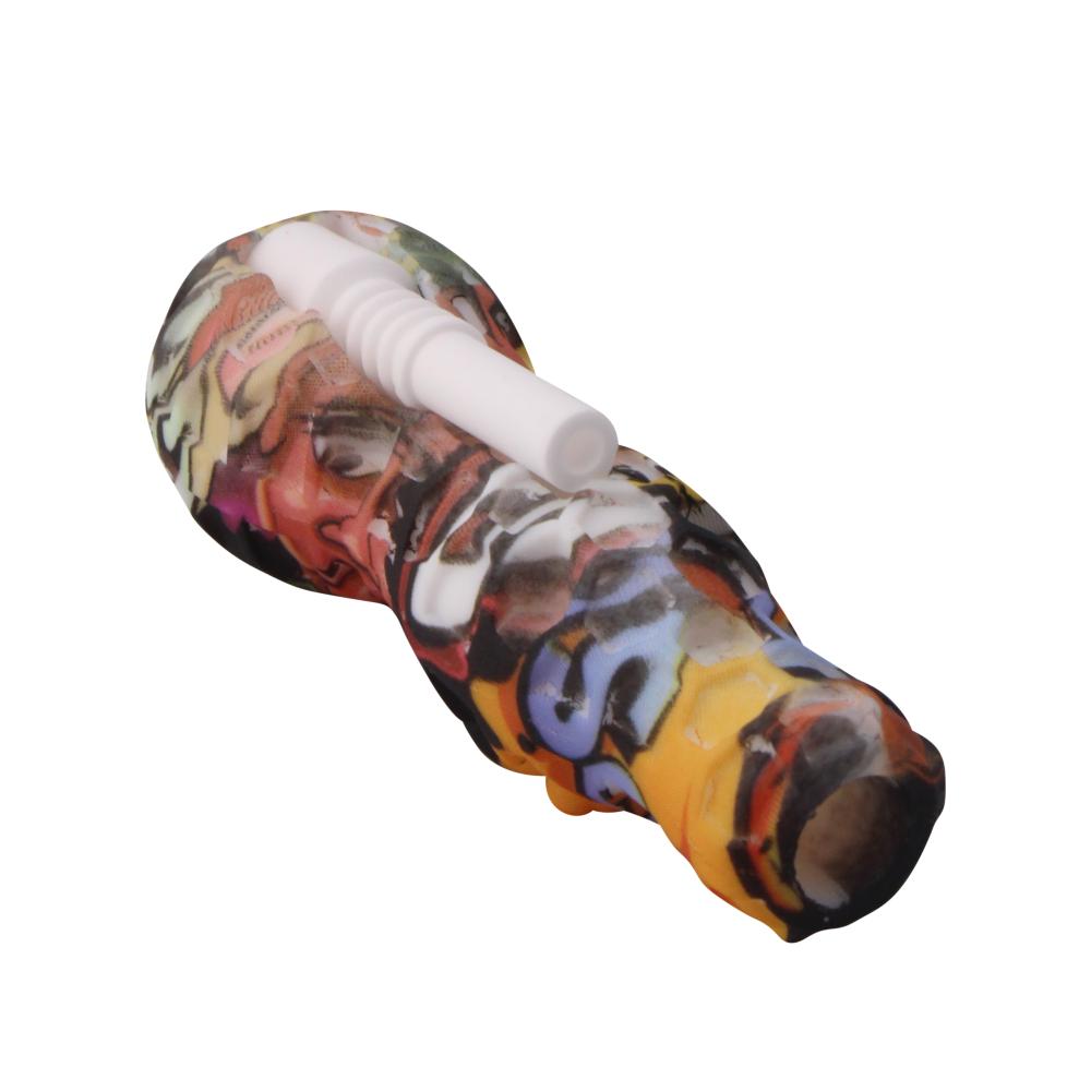 Small Silicone Nectar Collector-Black Mix