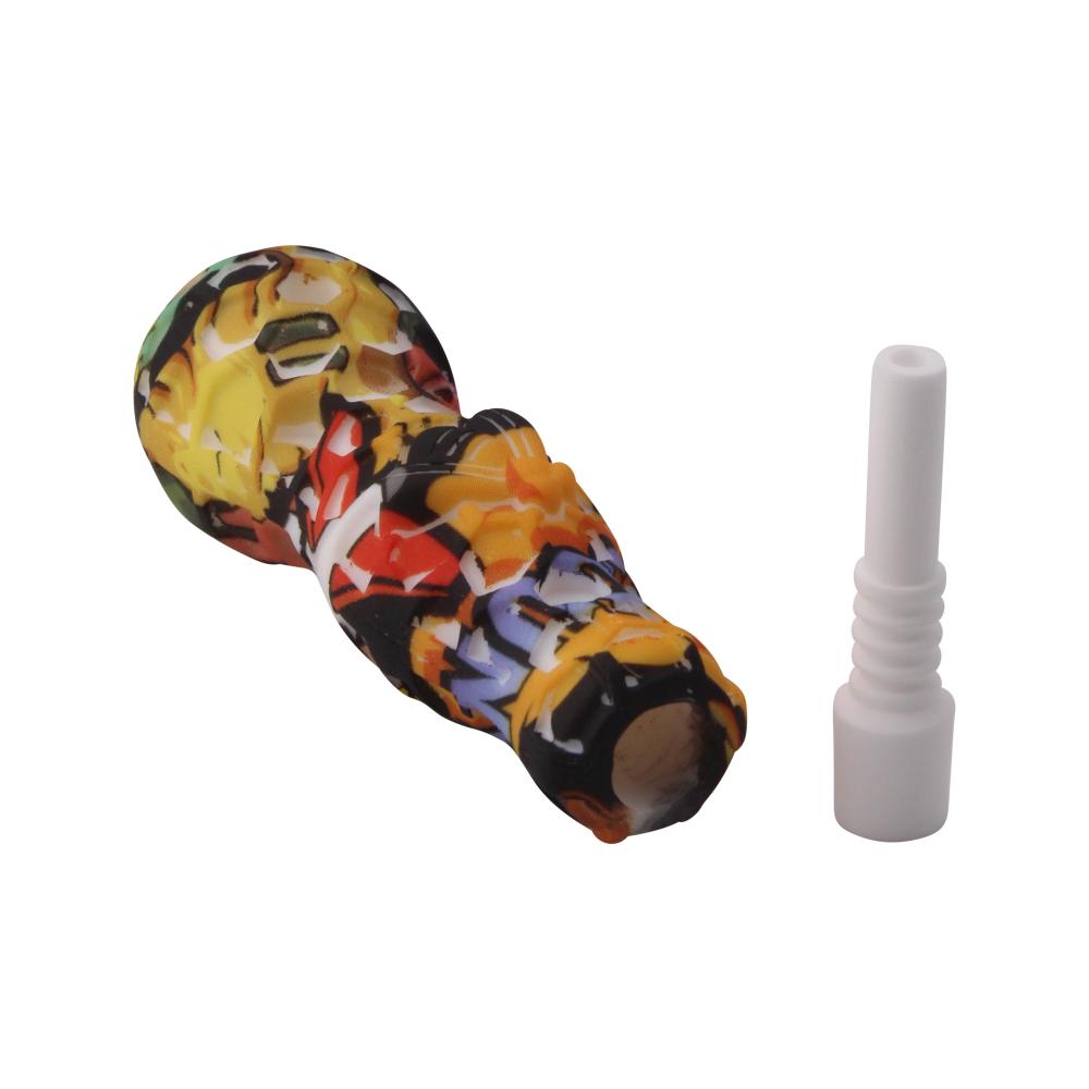 Small Silicone Nectar Collector-Black Mix