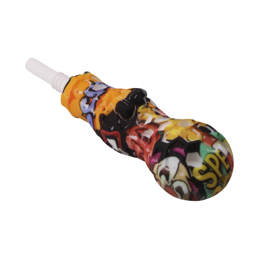 Small Silicone Nectar Collector-Black Mix