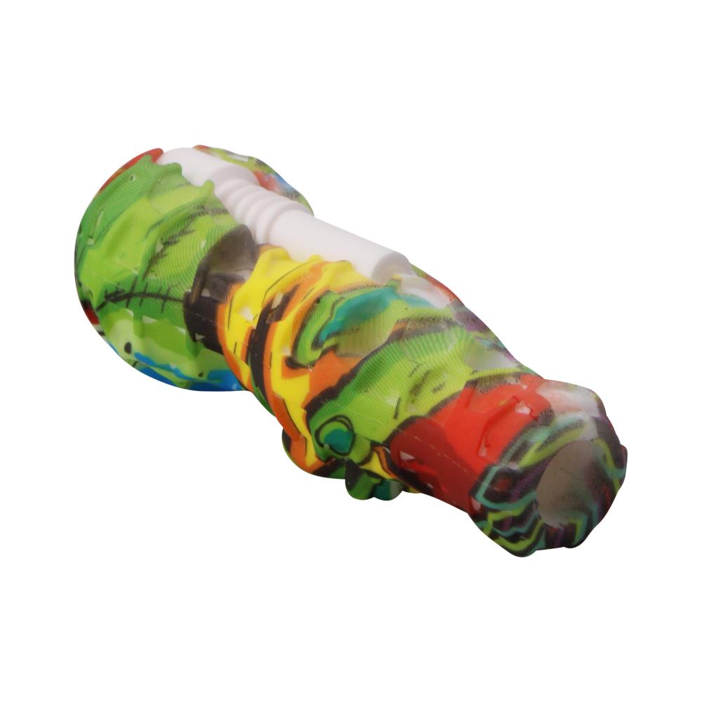 Small Silicone Nectar Collector-Blue Mix