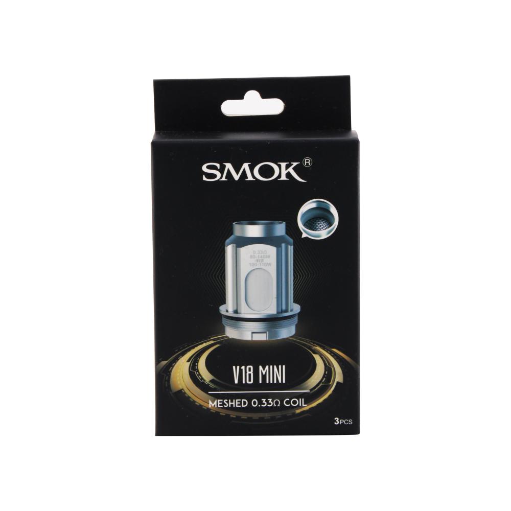 SMOK V18 Mini Meshed 0.33 Coil 3 PCS