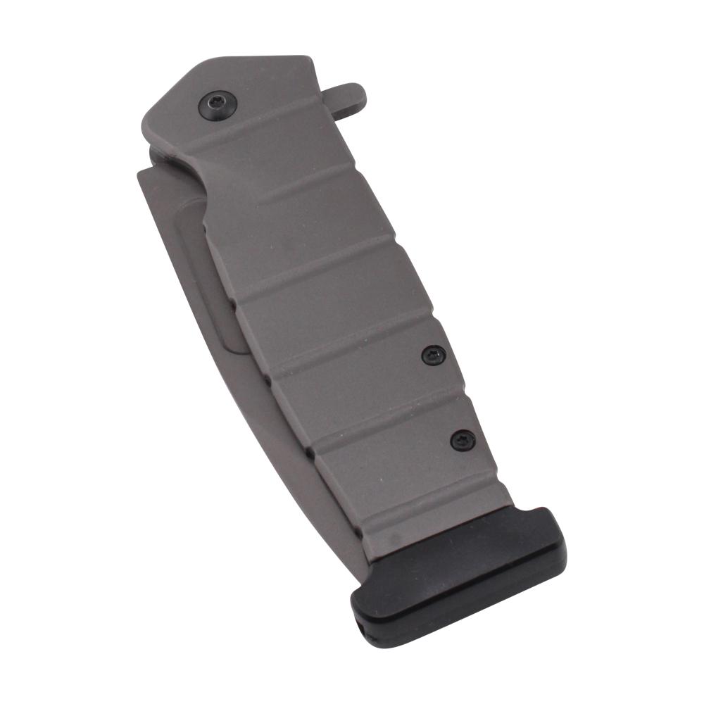 Snake Eye N23 Folding Metal Pocket Knife-Gray