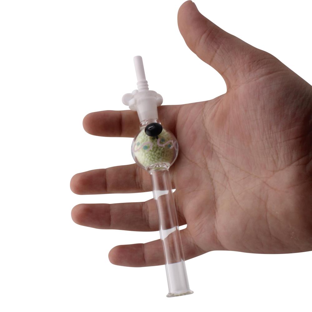 Sprinkle Globe Glass Nectar Collector-Light Green