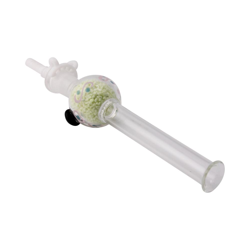 Sprinkle Globe Glass Nectar Collector-Light Green