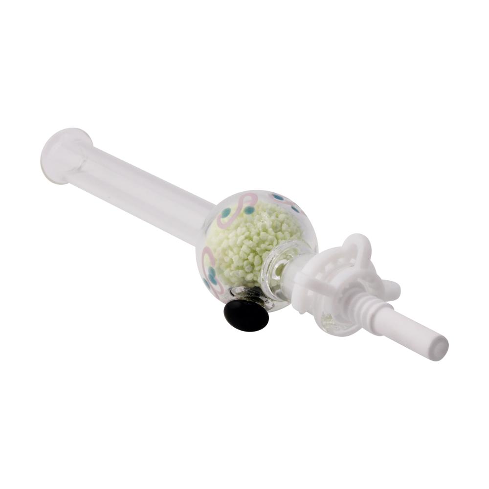 Sprinkle Globe Glass Nectar Collector-Light Green