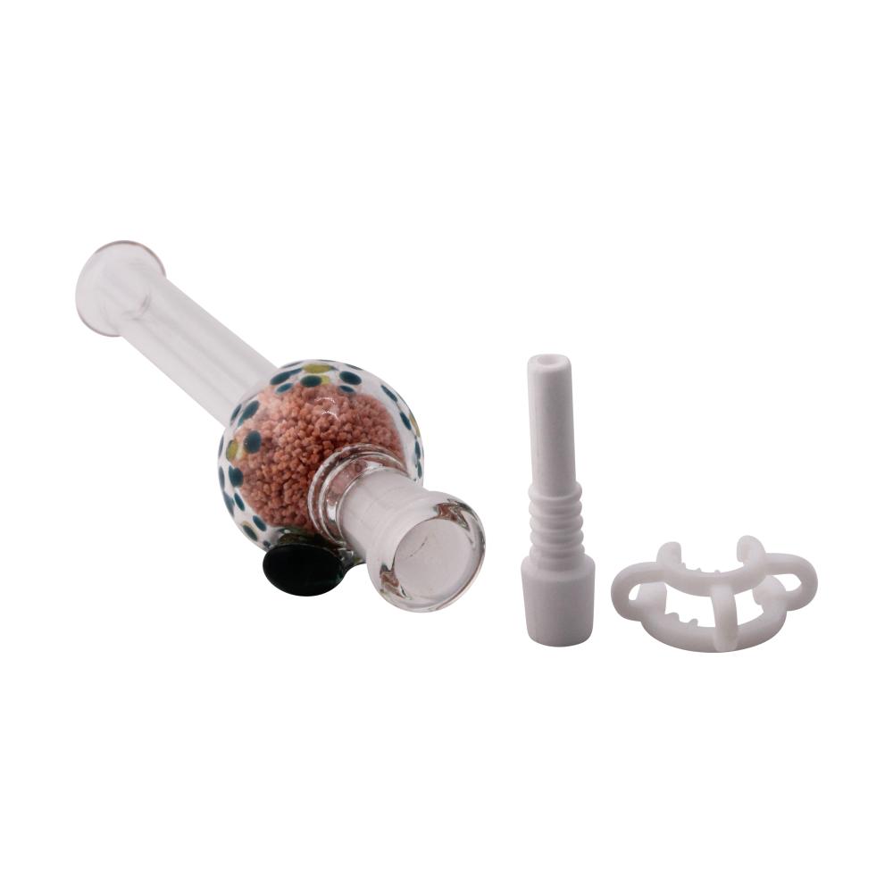 Sprinkle Globe Glass Nectar Collector-Light Pink