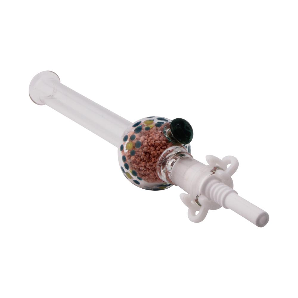 Sprinkle Globe Glass Nectar Collector-Light Pink