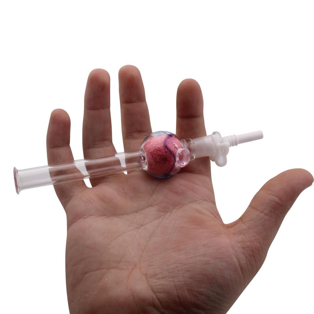 Sprinkle Globe Glass Nectar Collector-Pink