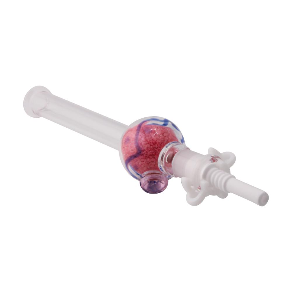 Sprinkle Globe Glass Nectar Collector-Pink