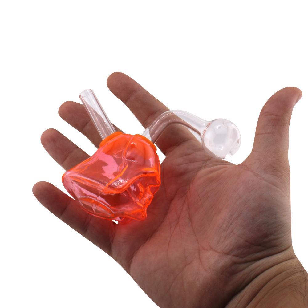 Star War Pyrex Glass Oil Burner Bubble-Orange