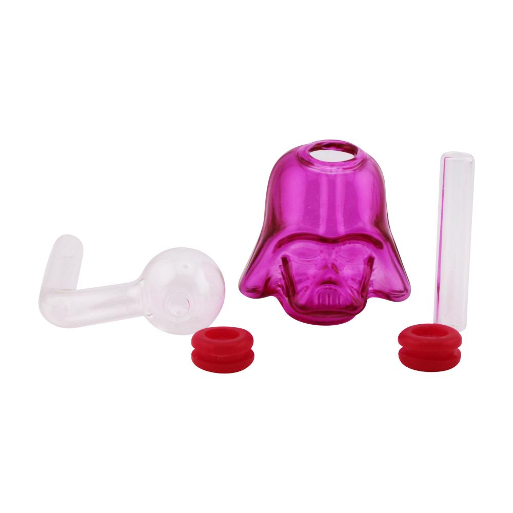 Star War Pyrex Glass Oil Burner Bubble-Purple