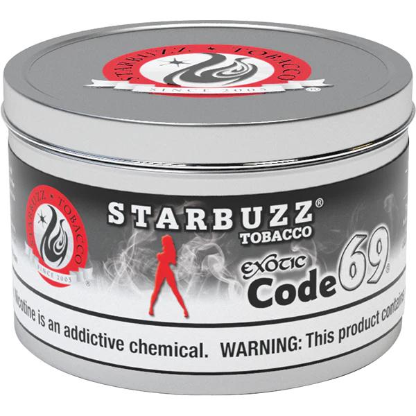 Code 69 Starbuzz Hookah Tobacco 100g