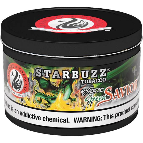 Green Savior Starbuzz Hookah Tobacco 100g