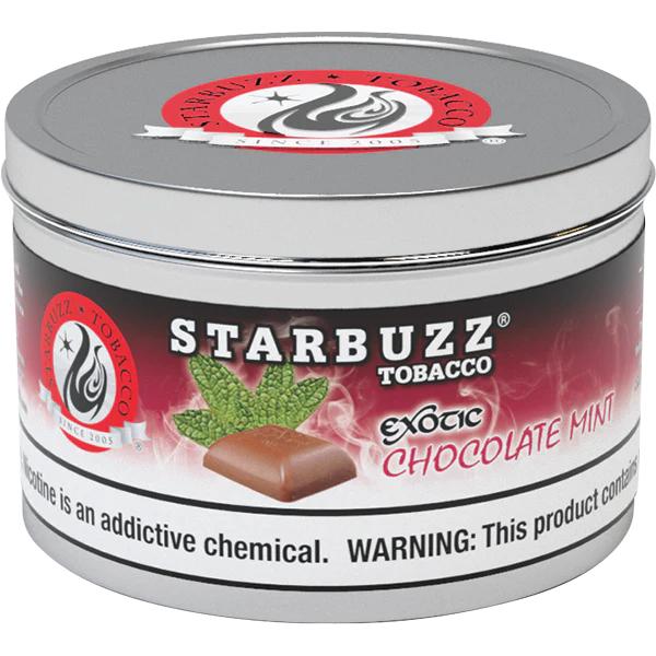 Chocolate Mint Starbuzz Hookah Tobacco 250g