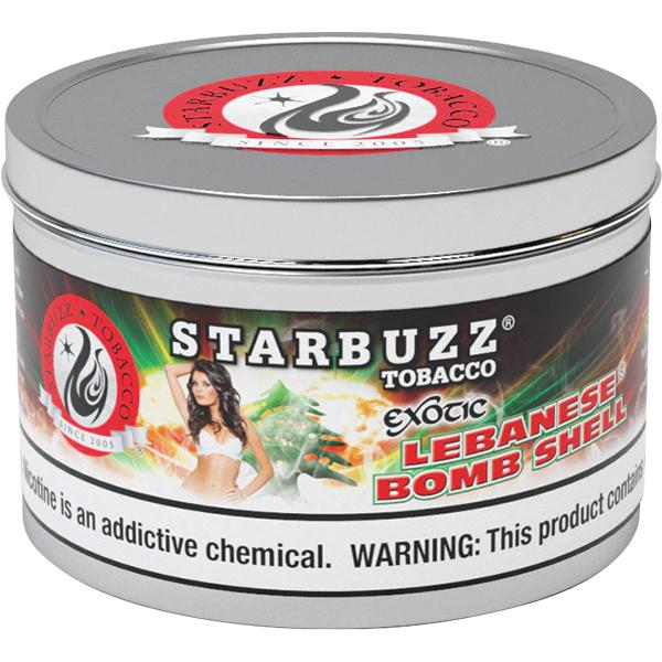 Lebanese Bombshell Starbuzz Hookah Tobacco 250g