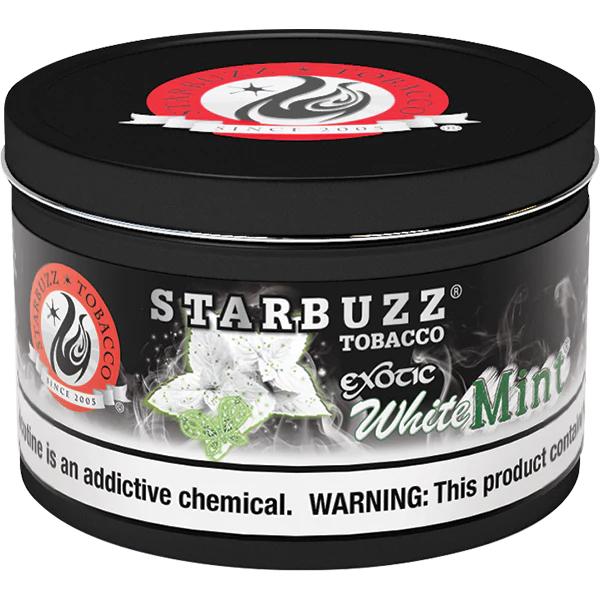 White Mint Starbuzz Hookah Tobacco 250g