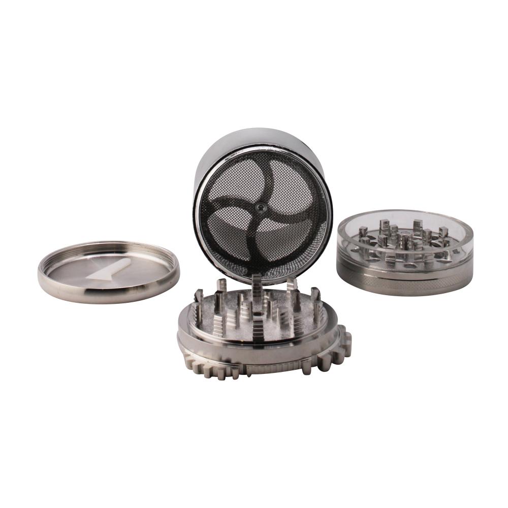 Steampunk Style Grinder-5 Piece-Silver