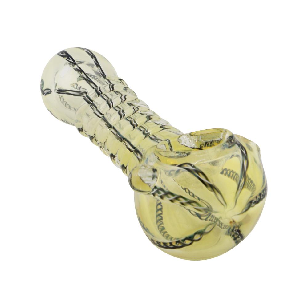 Sunfire Glass Hand Pipe-Black