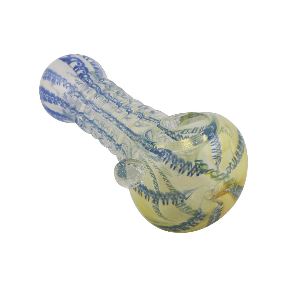 Sunfire Glass Hand Pipe-Blue