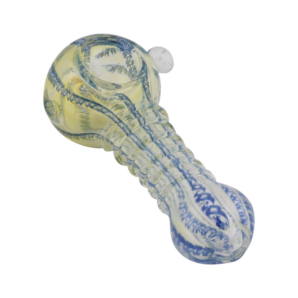 Sunfire Glass Hand Pipe-Blue