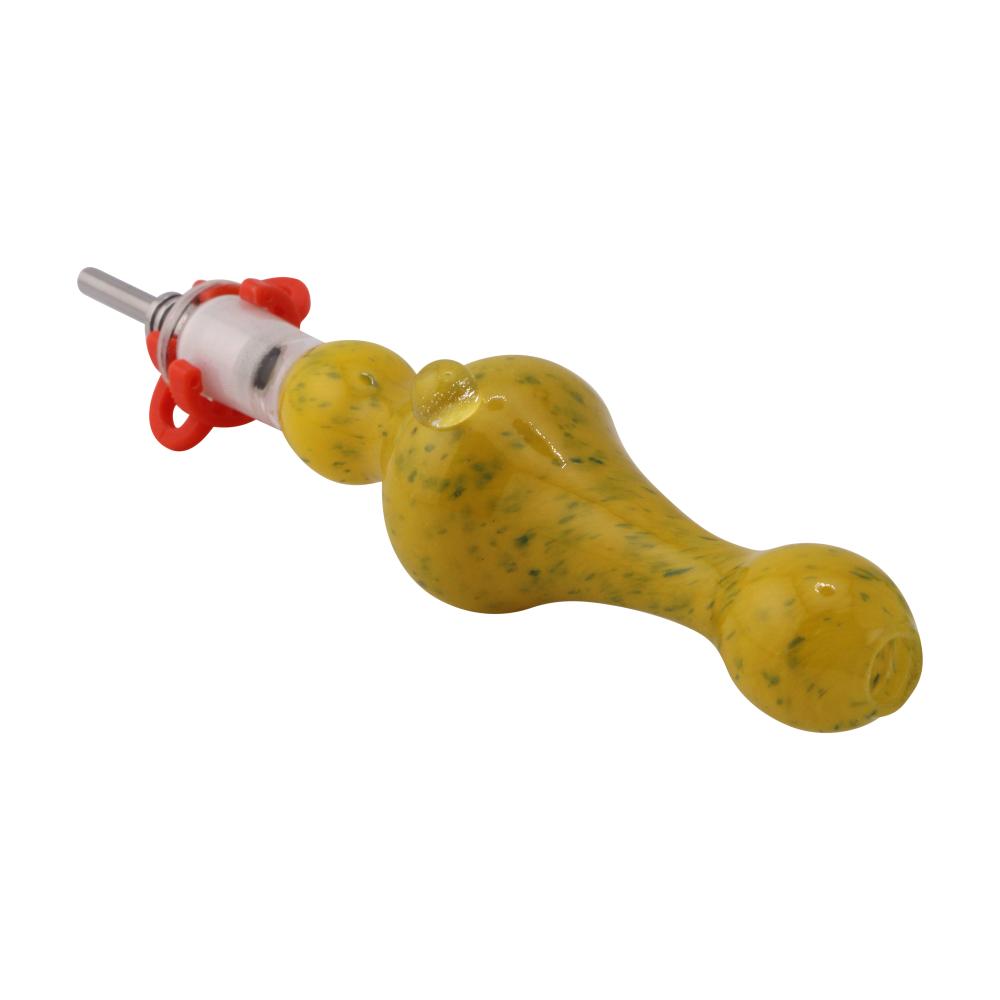 Sunfire Small Glass Nectar Collector-Yellow