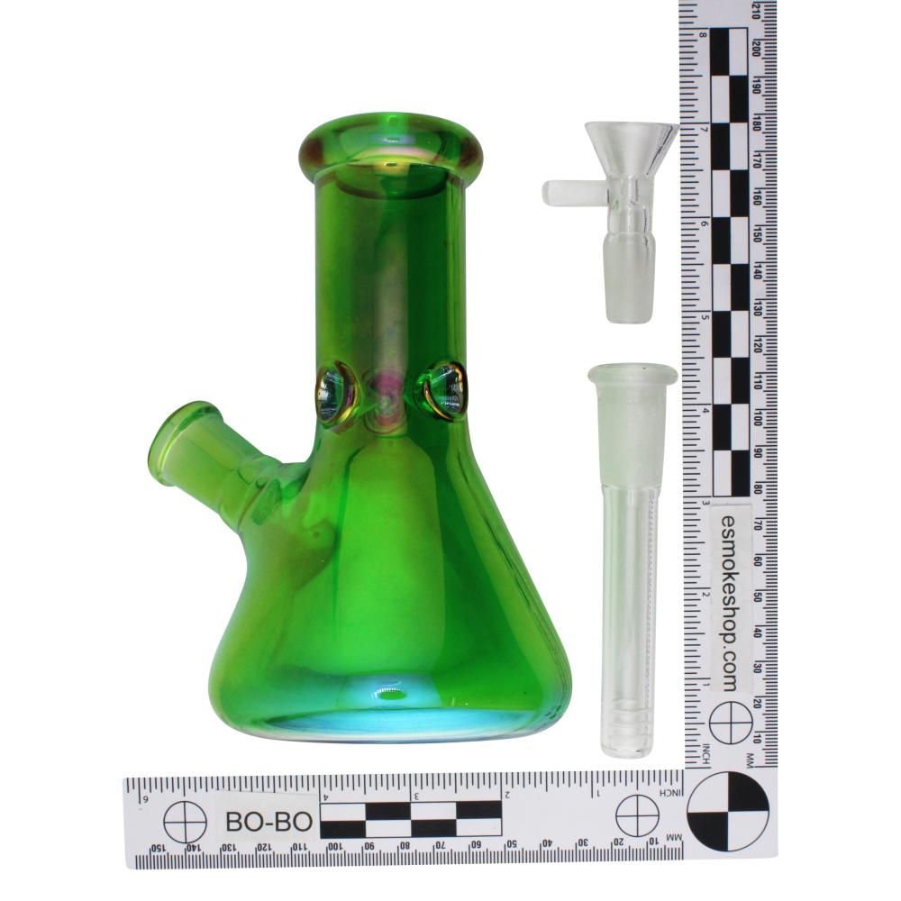 Sunshine Glass Water Pipe-Green