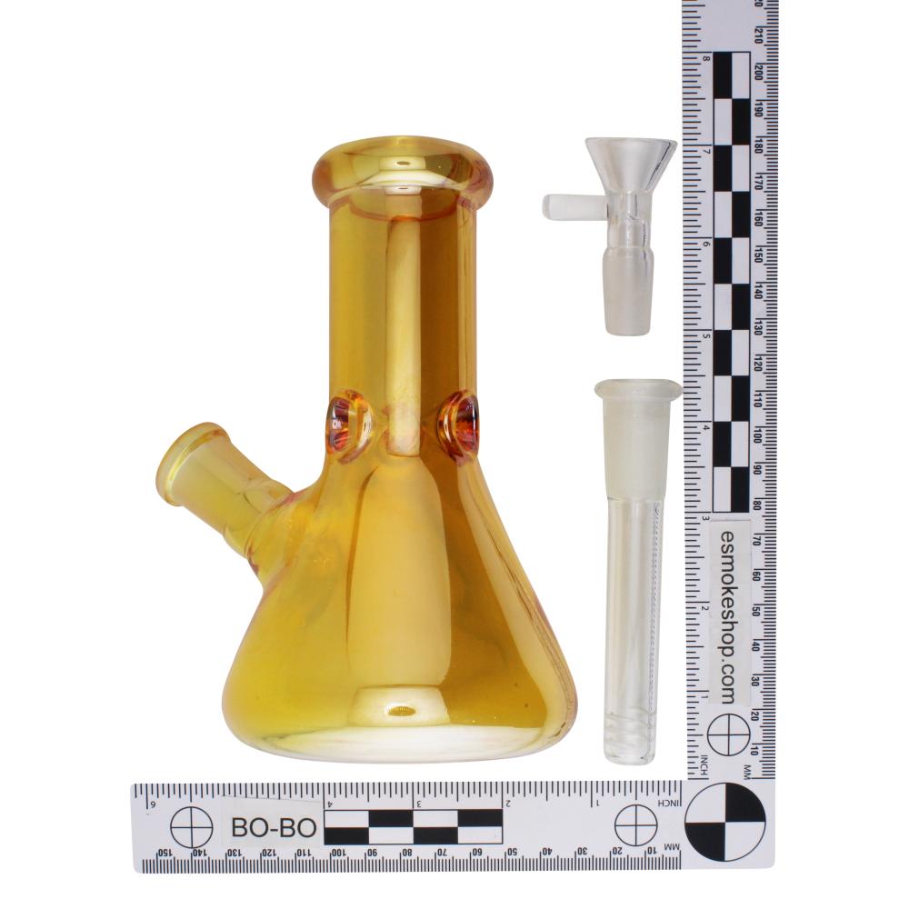 Sunshine Glass Water Pipe-Yellow