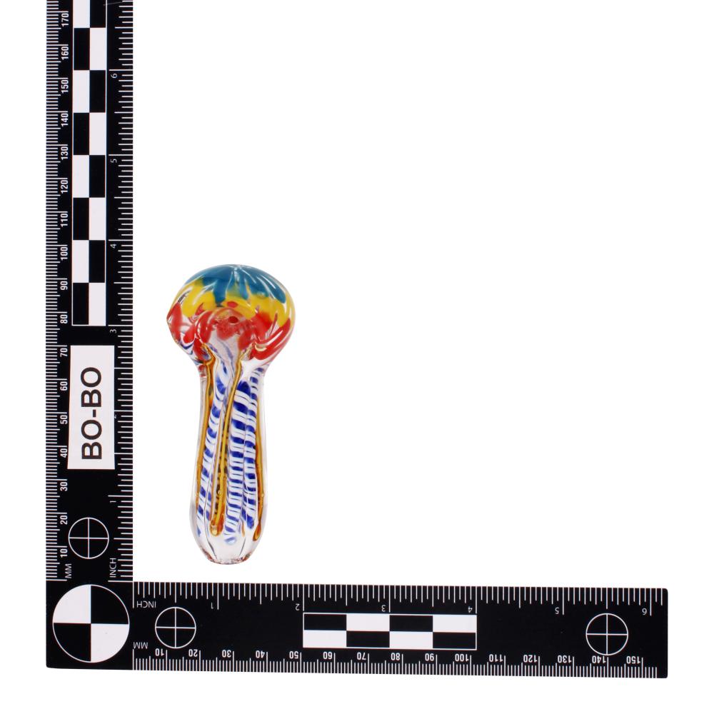 Swirl Flower Glass Hand Pipe Mix