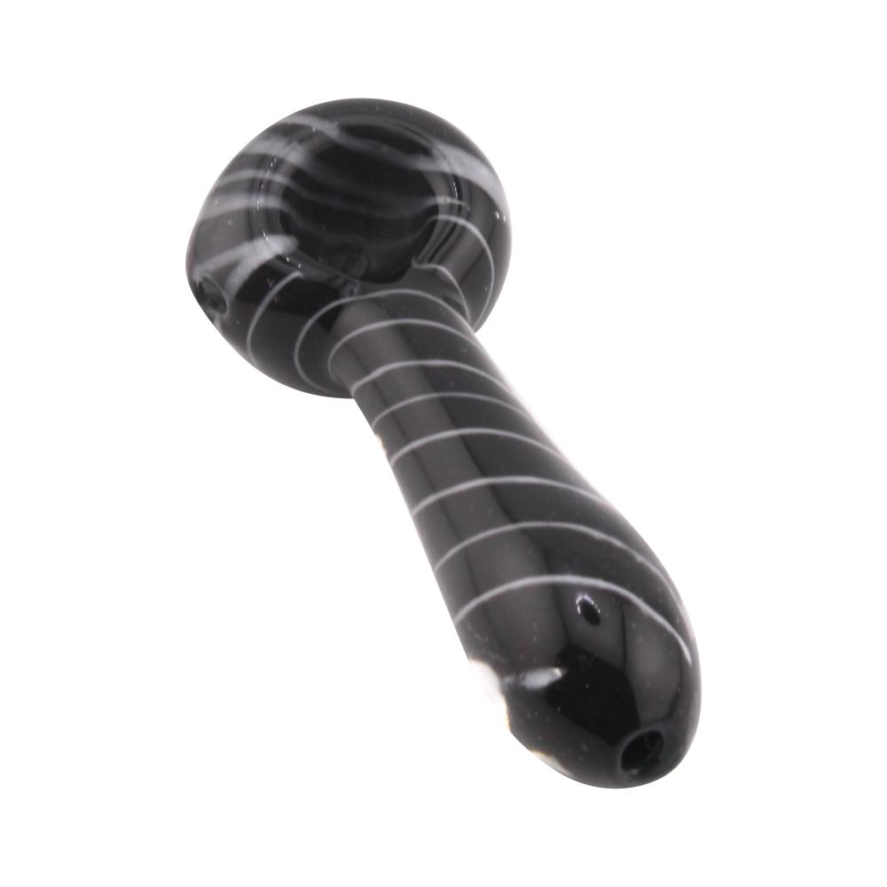 Swirl Line Glass Hand Pipe