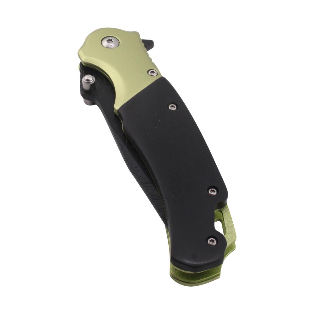 Tac-Force Folding Wooden Handle Pocket Knife-Green