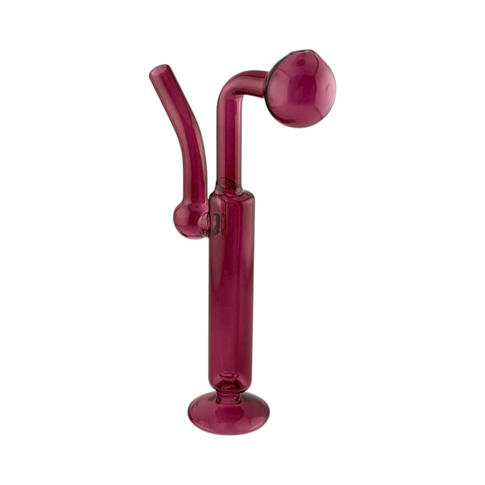 Tall L Oil Burner Bubbler-Deep Pink