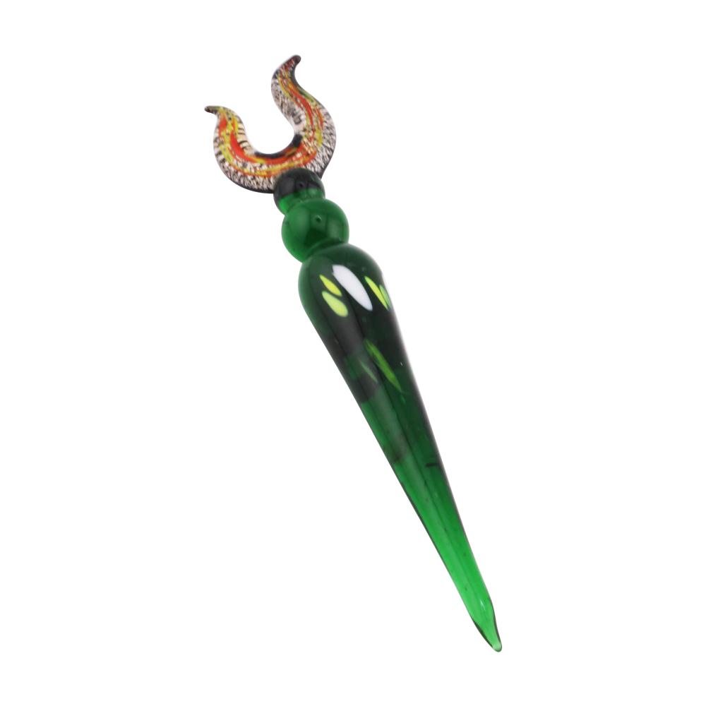 Taurus Zodiac Design Dabbing Tool-Green