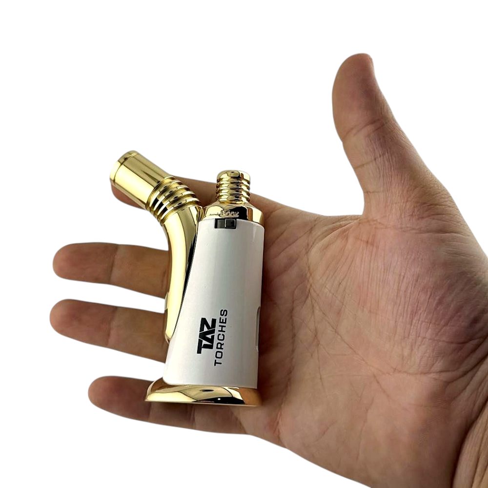 TAZ T Torch Lighter Single Flame-White