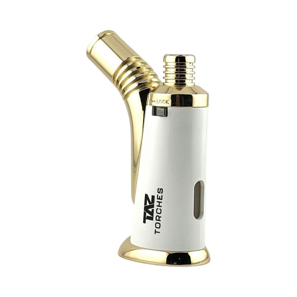 TAZ T Torch Lighter Single Flame-White