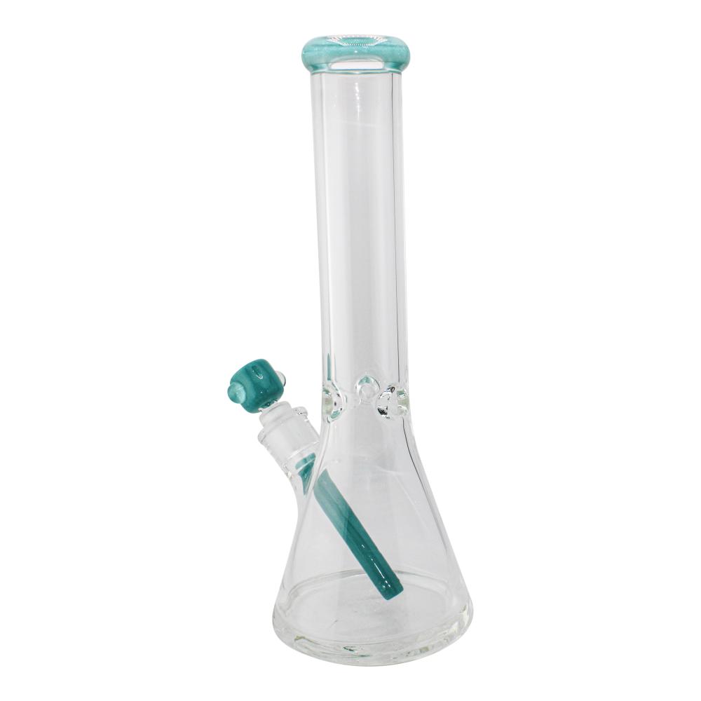 Teal Accent Beaker Water Pipe-Dodger Blue