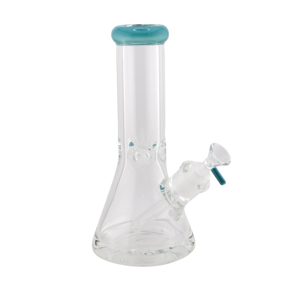 Teal Beaker Water Pipe