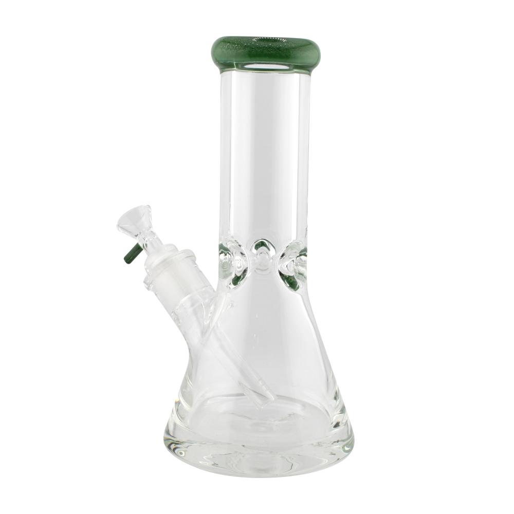Teal Beaker Water Pipe-Dark Green