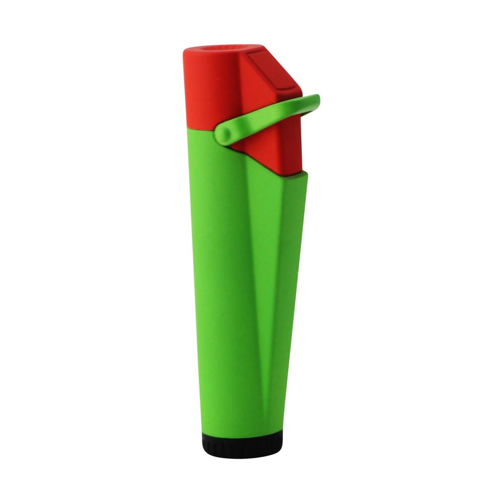 Techno Aero Ignite Single Flame Torch Lighter-Green