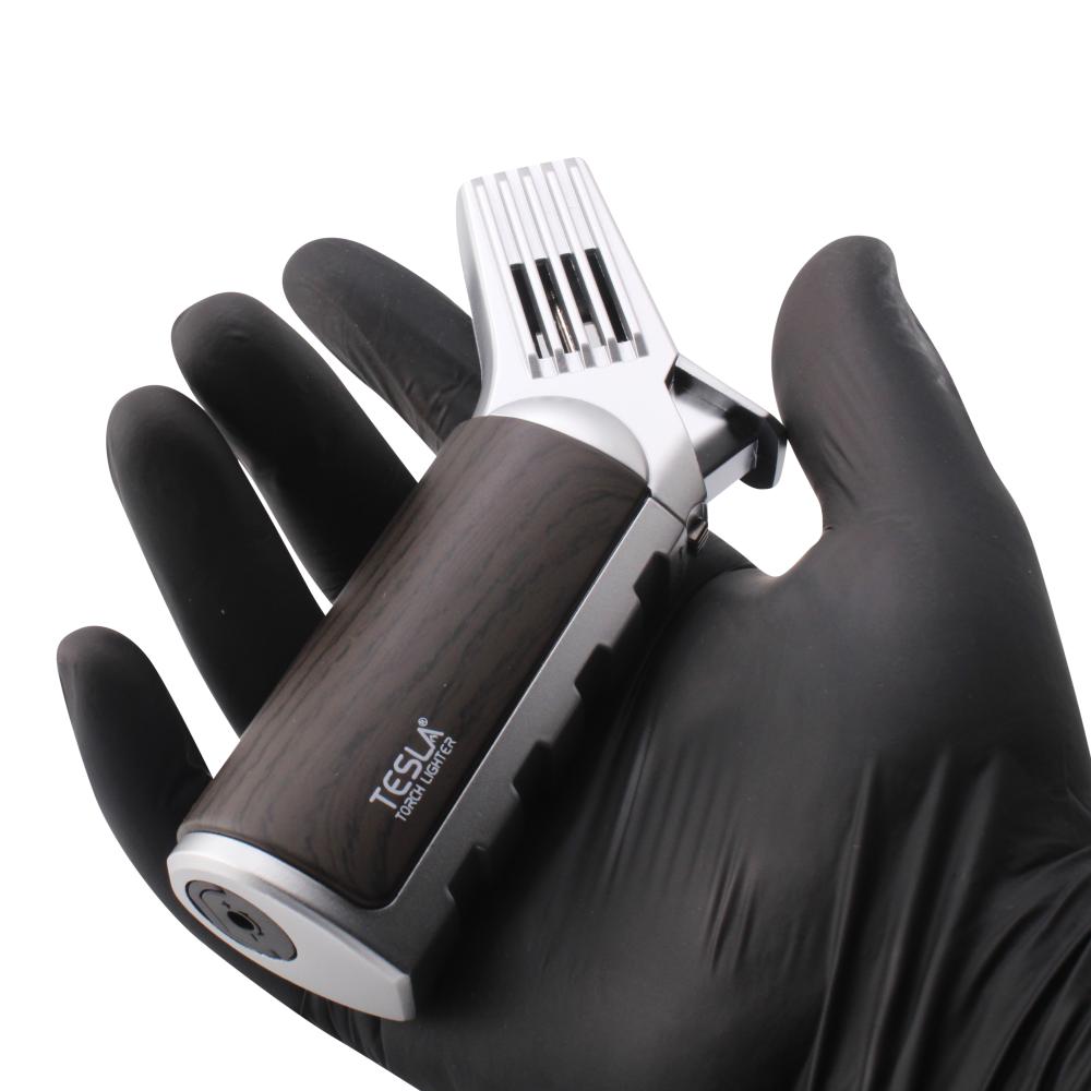 Tesla Coil Torch Heavy Meta Single Flame-Chocolate Brown