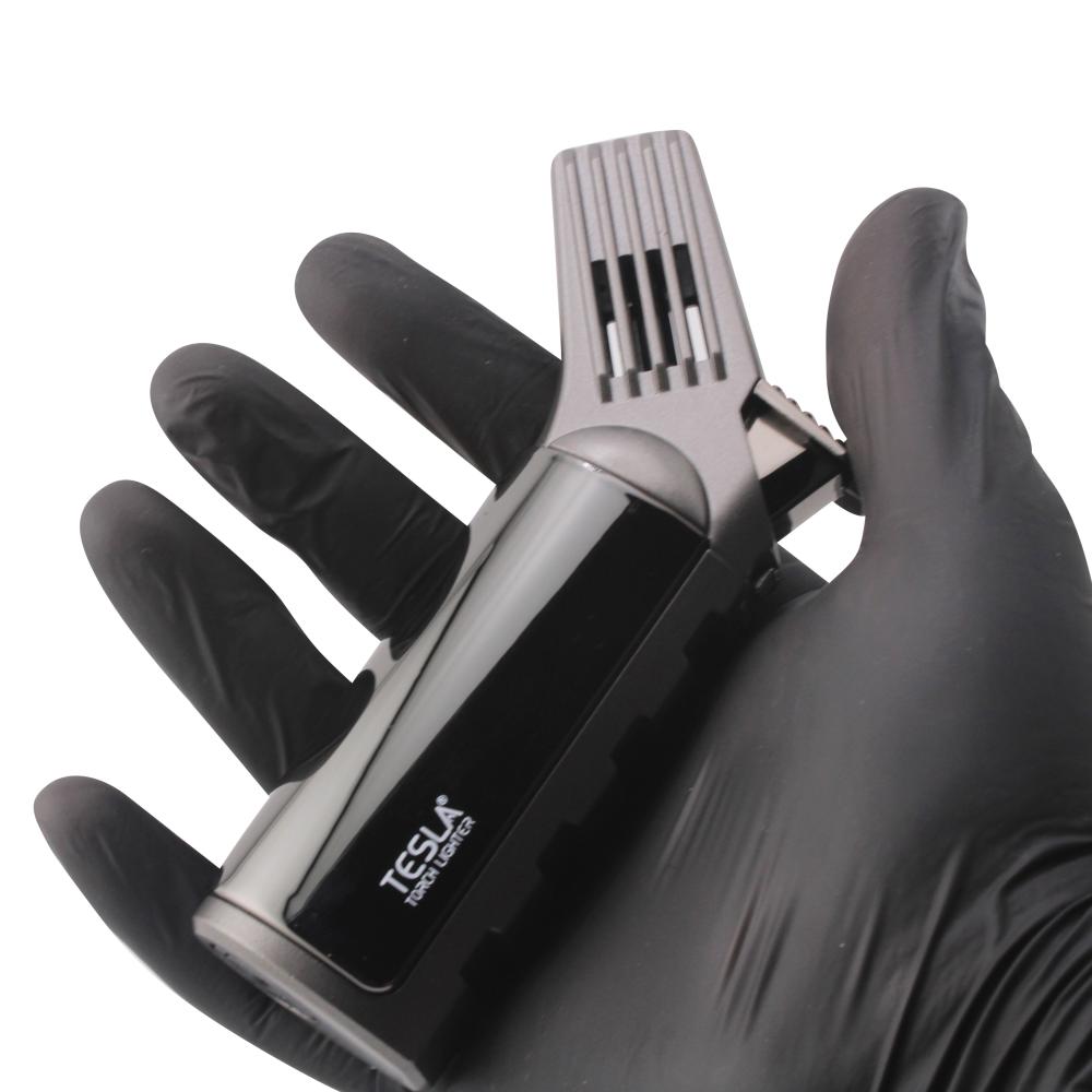 Tesla Coil Torch Heavy Meta Single Flame-Dark Gray